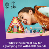 LEGO Friends glamping cabin toy 295 pieces (British brand)