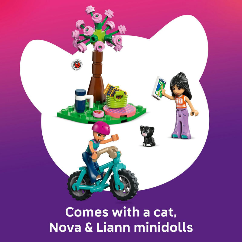 LEGO Friends glamping cabin toy 295 pieces (British brand)