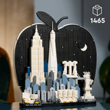 LEGO Architecture New York City model kit 21066 1465 pieces, UK version