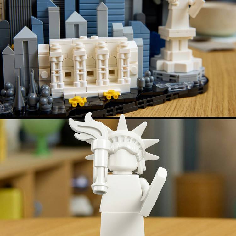 LEGO Architecture New York City model kit 21066 1465 pieces, UK version