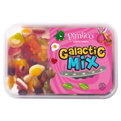 ASDA Pimlico Confectioners Galactic Mix Fruit and Cola Flavour Gummy Sweets 450g- Buy online at McGrocer