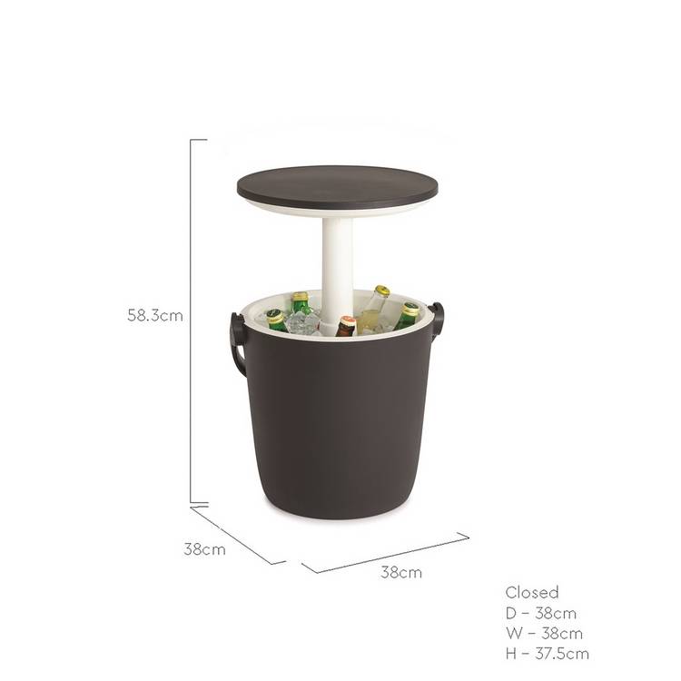 Keter Go Bar 16L portable cooler table - British product