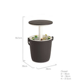 Keter Go Bar 16L portable cooler table - British product