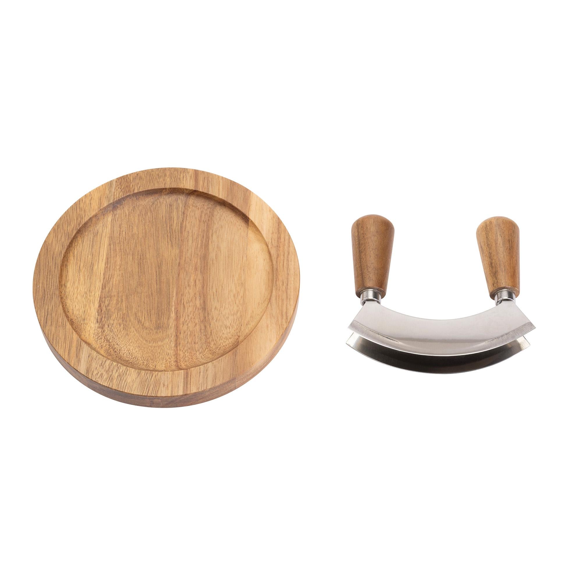 Habitat Acacia Herb Cutter GOODS Sainsburys   