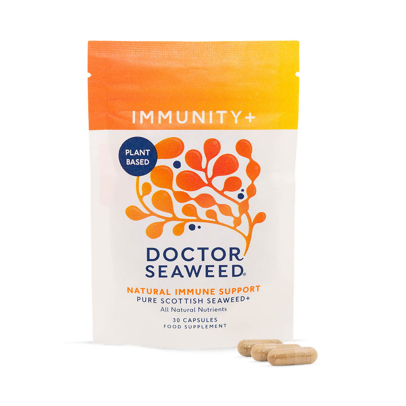 Doctor Seaweed's Immunity+ supplement 30 capsules (British brand)