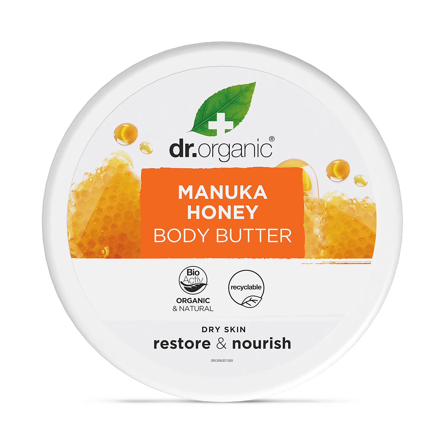 Dr Organic Manuka Honey Body Butter 200ml - British product