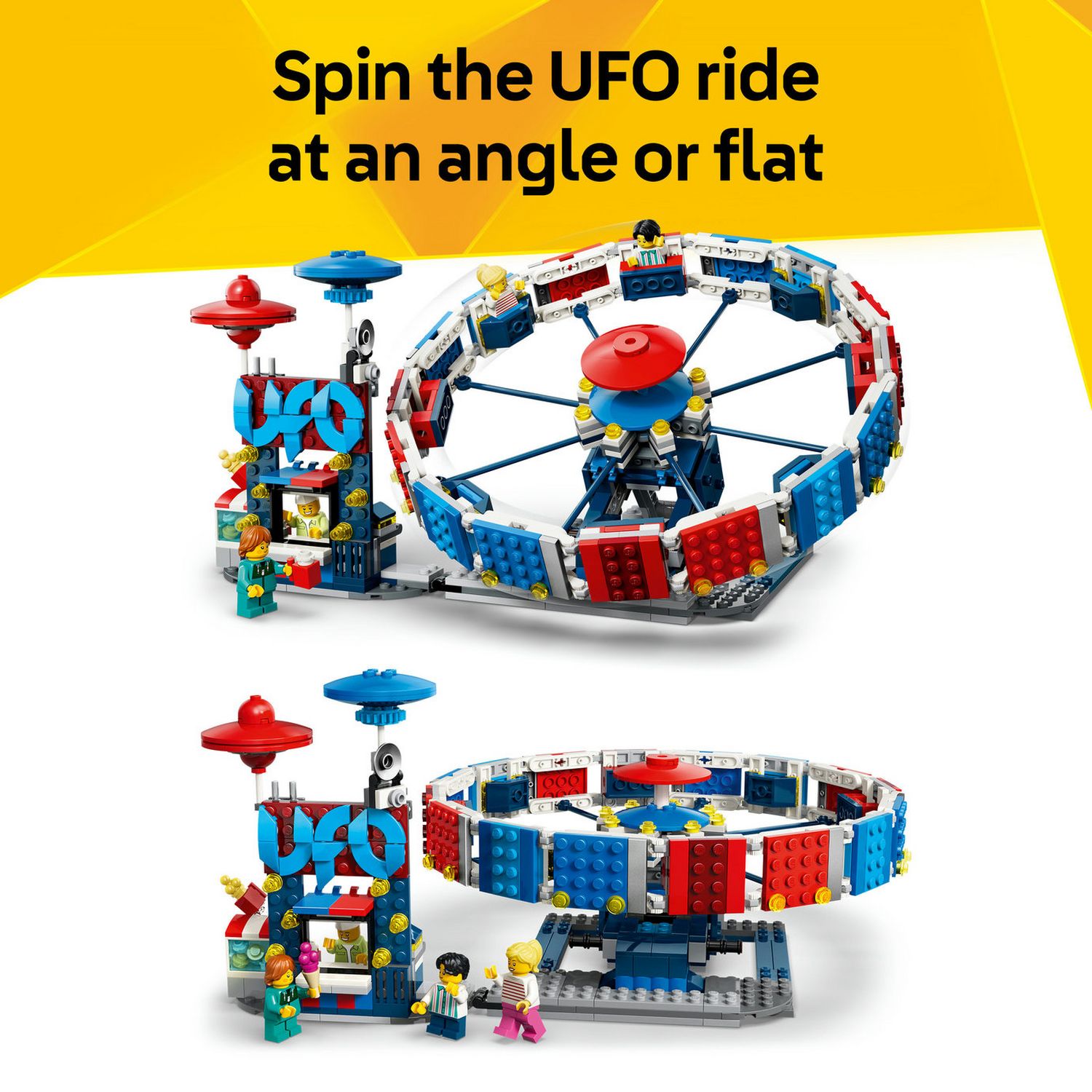 LEGO Creator 3 in 1 Ferris Wheel building toy 916 pieces, imported from the UK