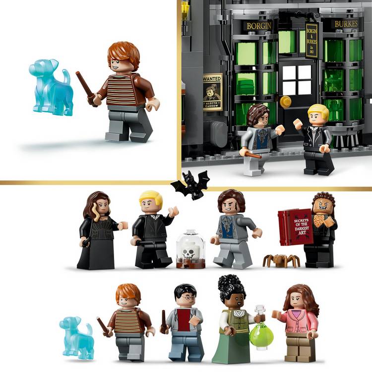 LEGO Harry Potter Knockturn Alley building set 788 pieces (British brand)