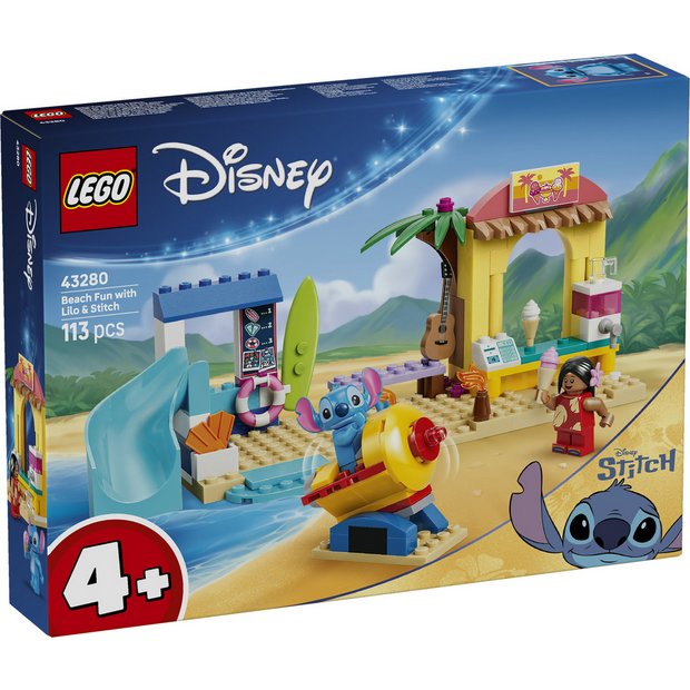 LEGO Lilo & Stitch Beach Fun building set 113 pieces, imported from the UK