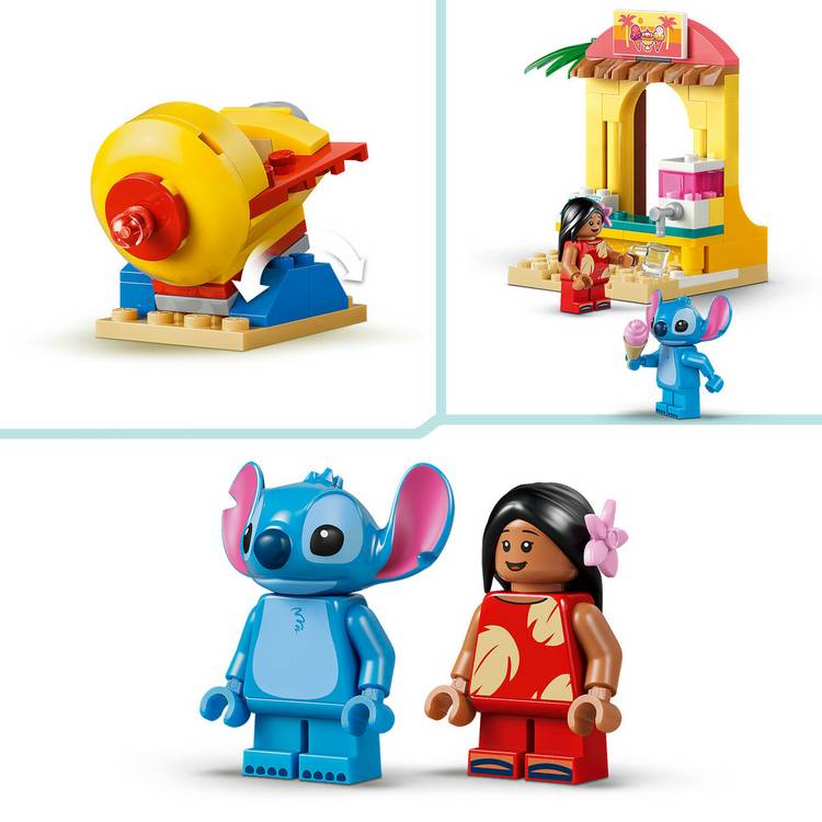 LEGO Lilo & Stitch Beach Fun building set 113 pieces, imported from the UK