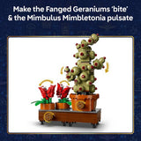 LEGO Harry Potter Herbology plants model kit box, UK version