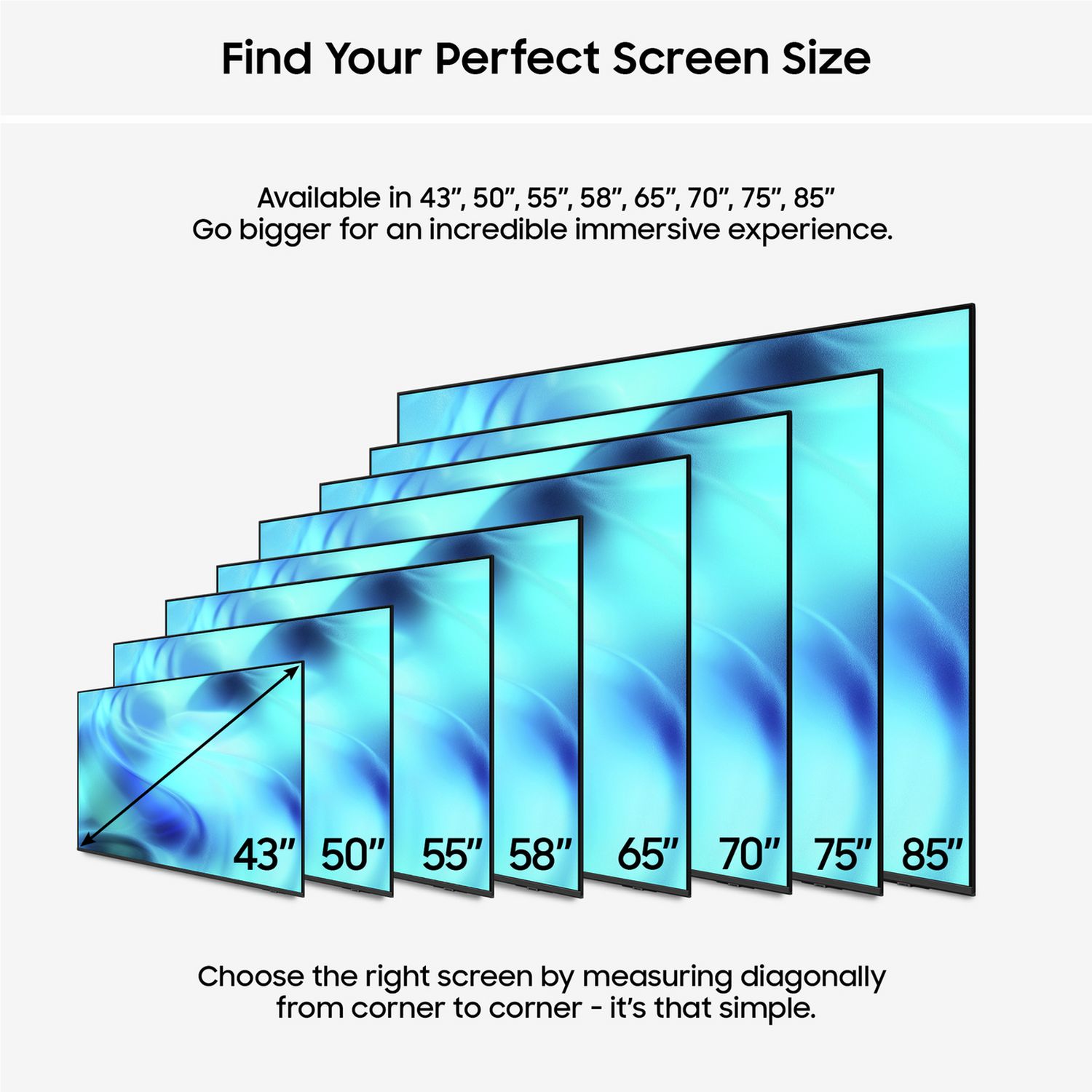 Samsung 65 inch Crystal UHD Smart TV 4K HDR - British product