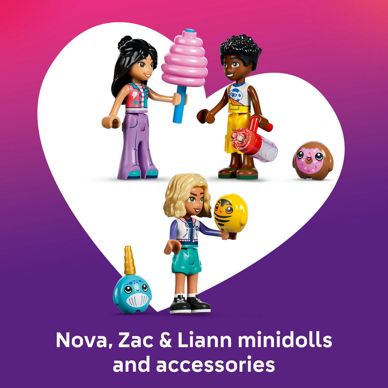 LEGO Friends Candy and Cupcake Ferris Wheel building toy 42700, UK version