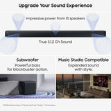 Samsung HW Q600H XU 3.1ch soundbar with wireless subwoofer, imported from the UK