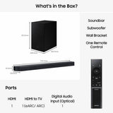 Samsung HW Q600H XU 3.1ch soundbar with wireless subwoofer, imported from the UK