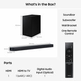 Samsung HW Q600H XU 3.1ch soundbar with wireless subwoofer, imported from the UK