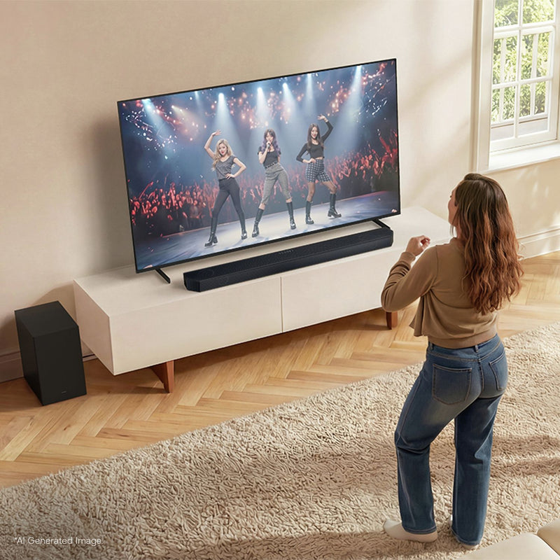 Samsung HW Q600H XU 3.1ch soundbar with wireless subwoofer, imported from the UK