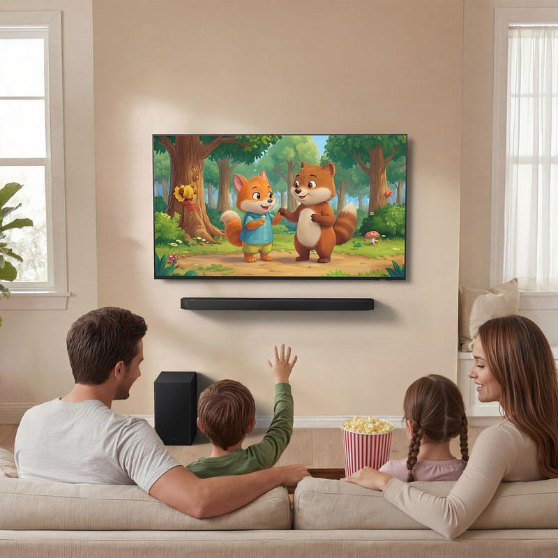Samsung HW Q600H XU 3.1ch soundbar with wireless subwoofer, imported from the UK
