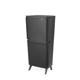 Brabantia recycle bin dark grey 25+10+10 litre, UK version
