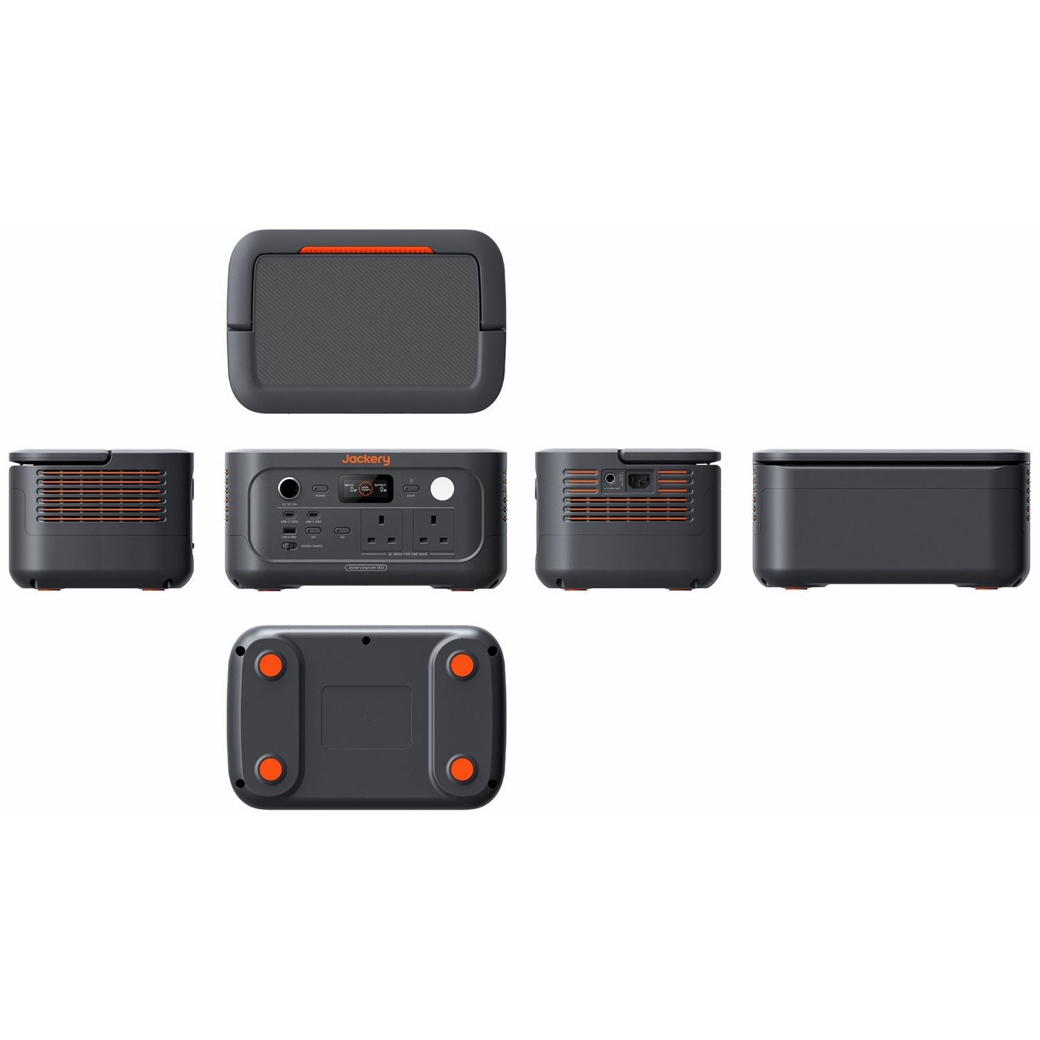 Jackery Explorer E500 V2 portable power station 512Wh (British brand)