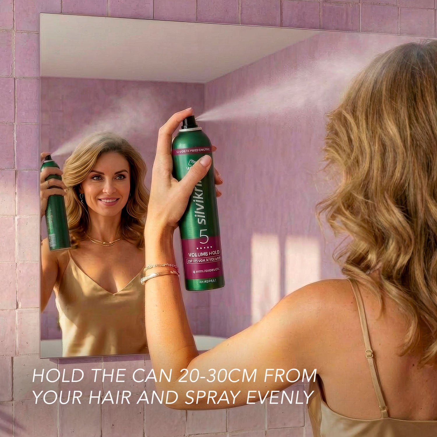 Wella Silvikrin Volume Hold hairspray 400ml (British brand)