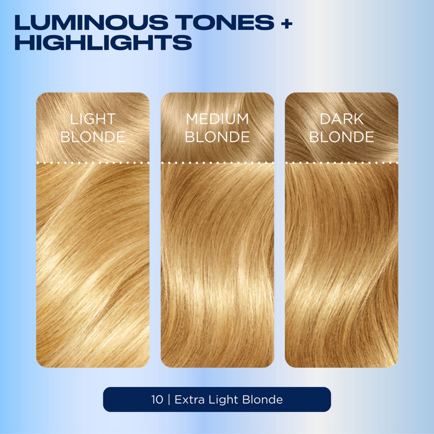 Clairol Nice'n Easy Blonde Hair Dye 10 Extra Light - British product