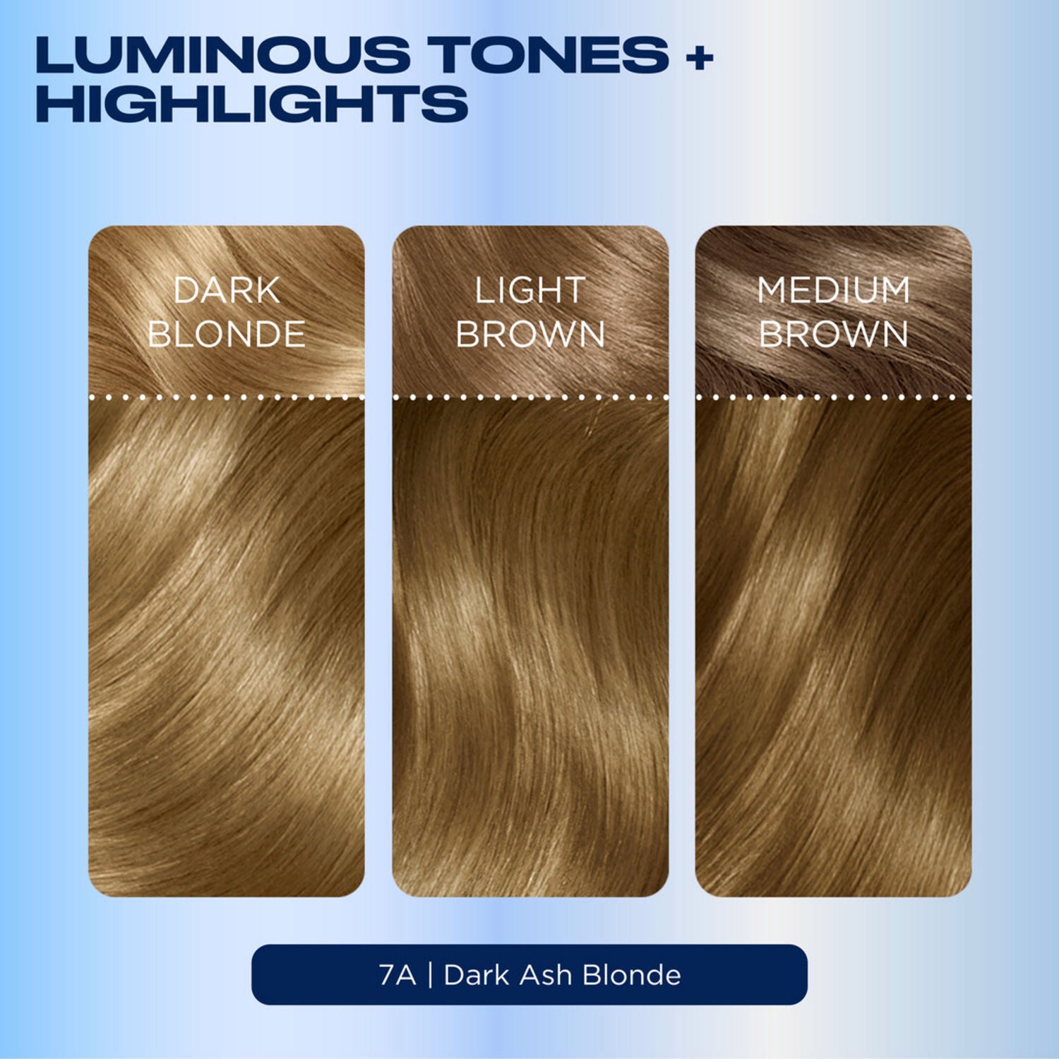 Clairol Nice'n Easy dark ash blonde permanent hair dye - British product
