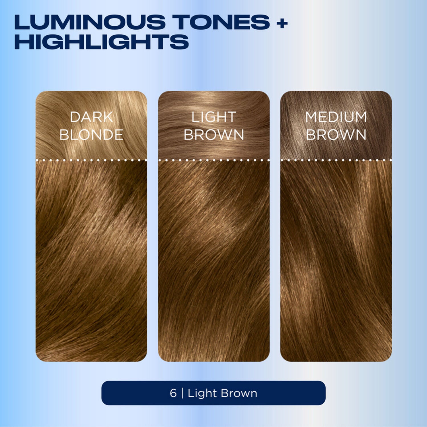 Clairol Permanent Hair Dye 6 Light Brown - British product