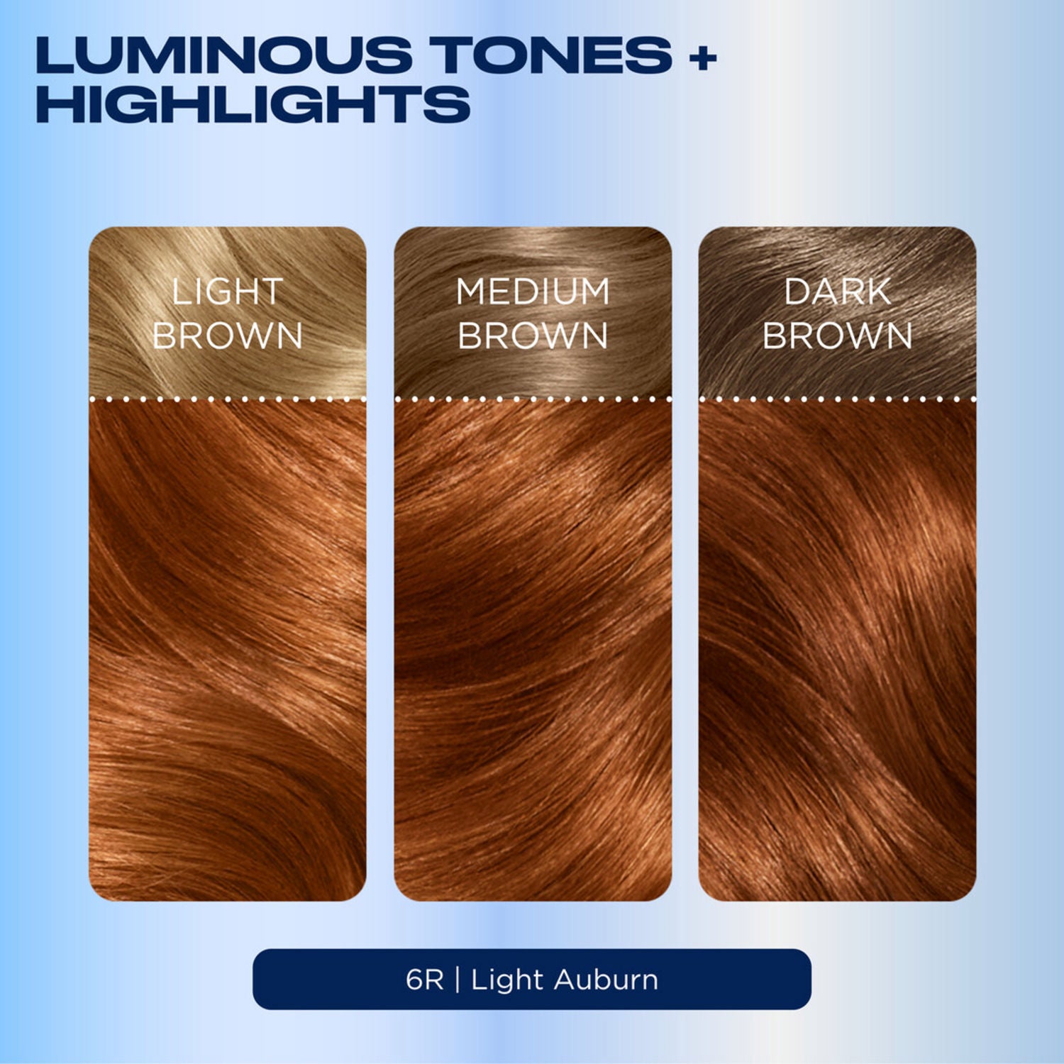 Clairol Nice'n Easy Permanent Hair Dye 6R Light Auburn - British product