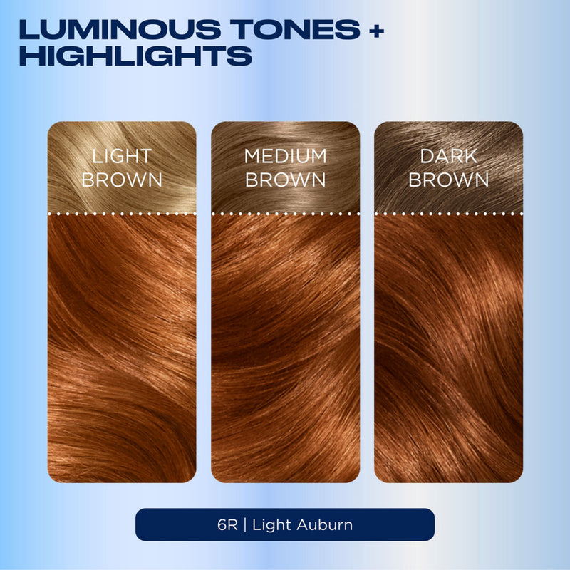 Clairol Nice'n Easy Permanent Hair Dye 6R Light Auburn - British product
