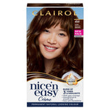 Clairol Nice’n Easy Permanent Hair Dye 4W Dark Mocha Brown GOODS ASDA   