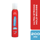 Wella Shockwaves Ultra Strong Hold Mousse 200ml (British brand)