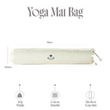 Myga cream yoga mat bag - British product