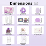 Livingandhome 11-piece spa gift set lavender (British brand)