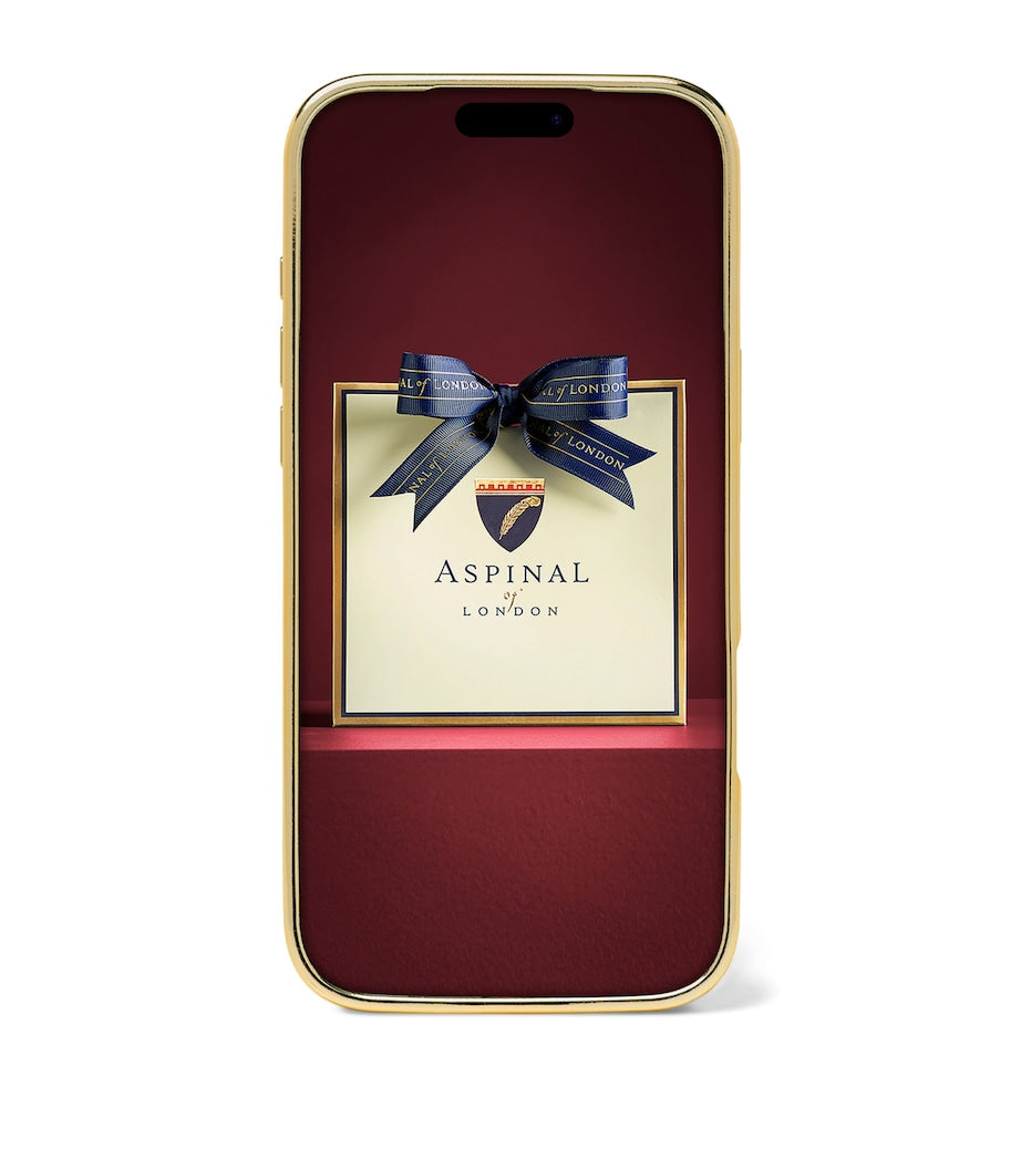 Aspinal of London leather iPhone 17 Pro case, UK version