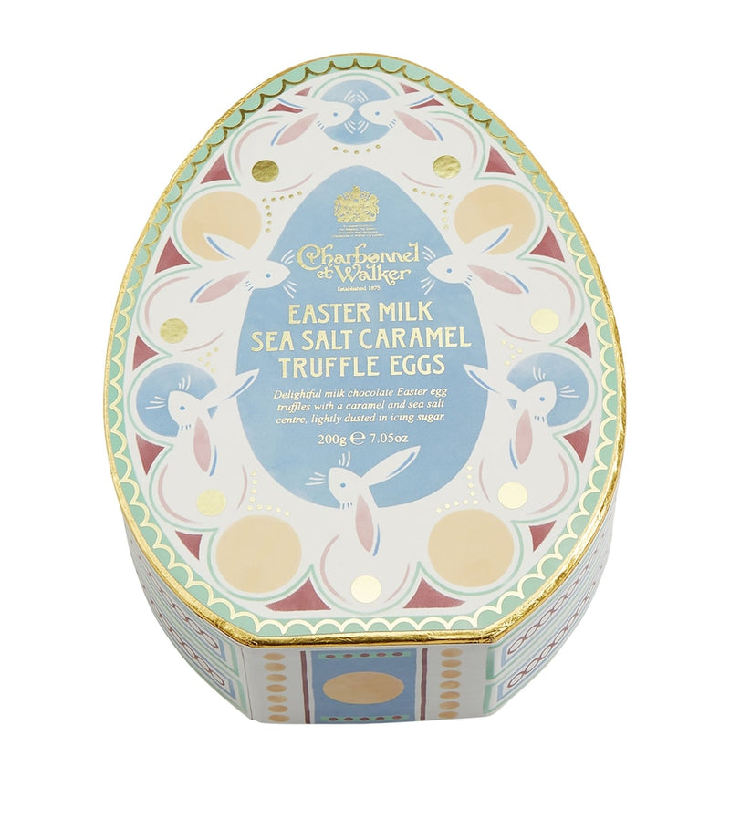Charbonnel et Walker Milk Sea Salt Caramel Egg-Shaped Truffles 200g - British product