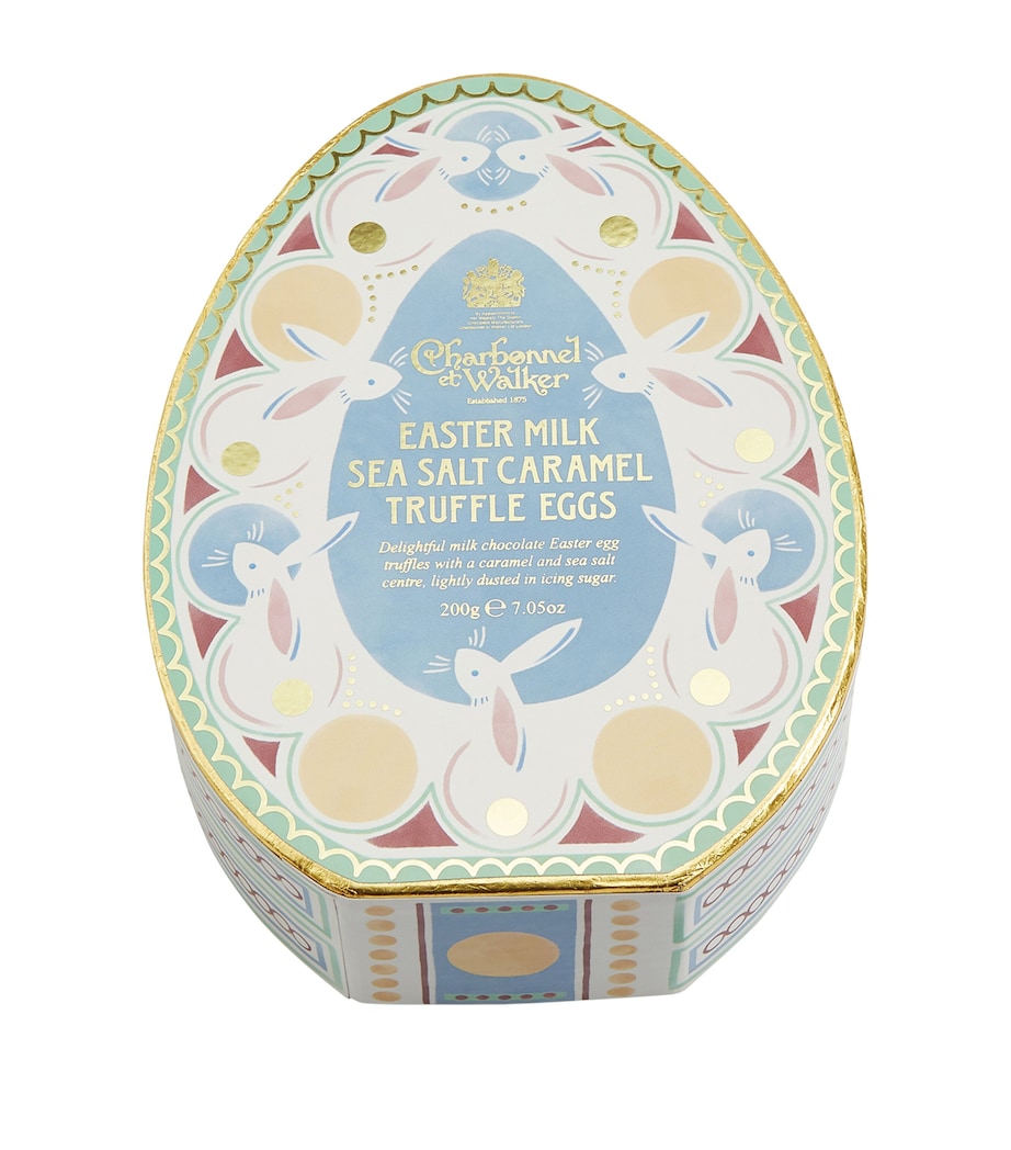 Charbonnel et Walker Milk Sea Salt Caramel Egg-Shaped Truffles 200g - British product