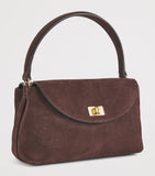 Sandro Paris mini suede top-handle bag (British brand)