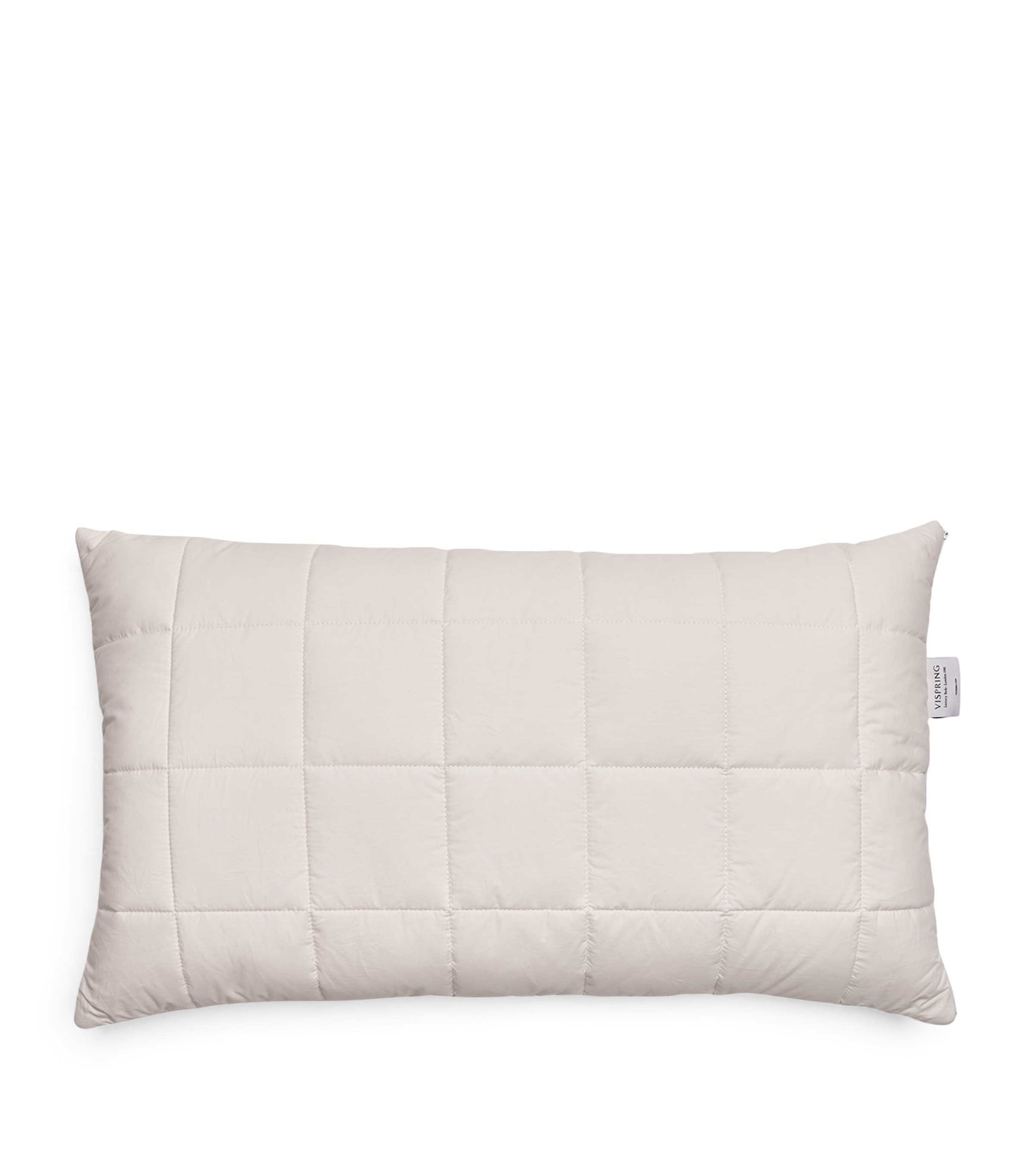 Vispring adjustable wool-filled pillow 90cm x 50cm (British brand)