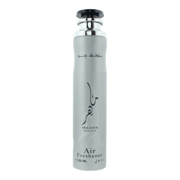 Lattafa Maahir Legacy Room Spray 300ml bottle, UK version