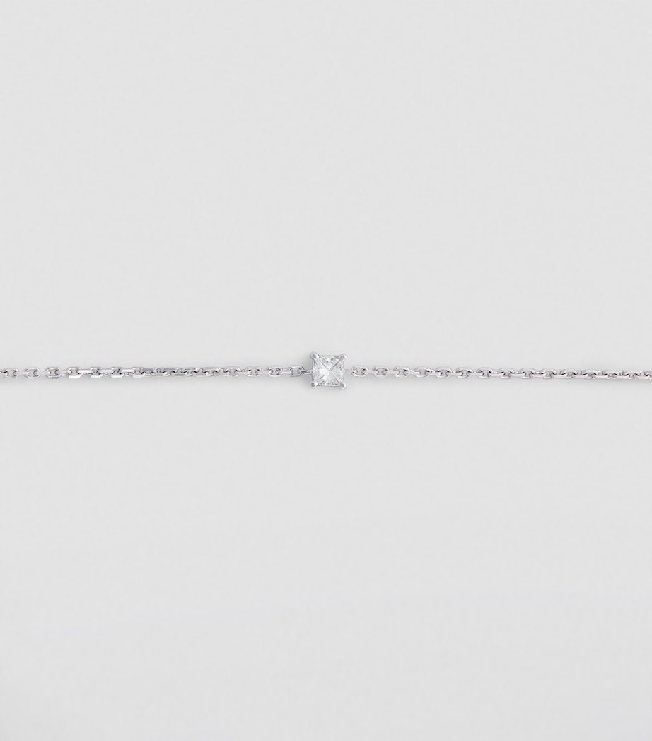 Redline white gold diamond Princesse bracelet, imported from the UK