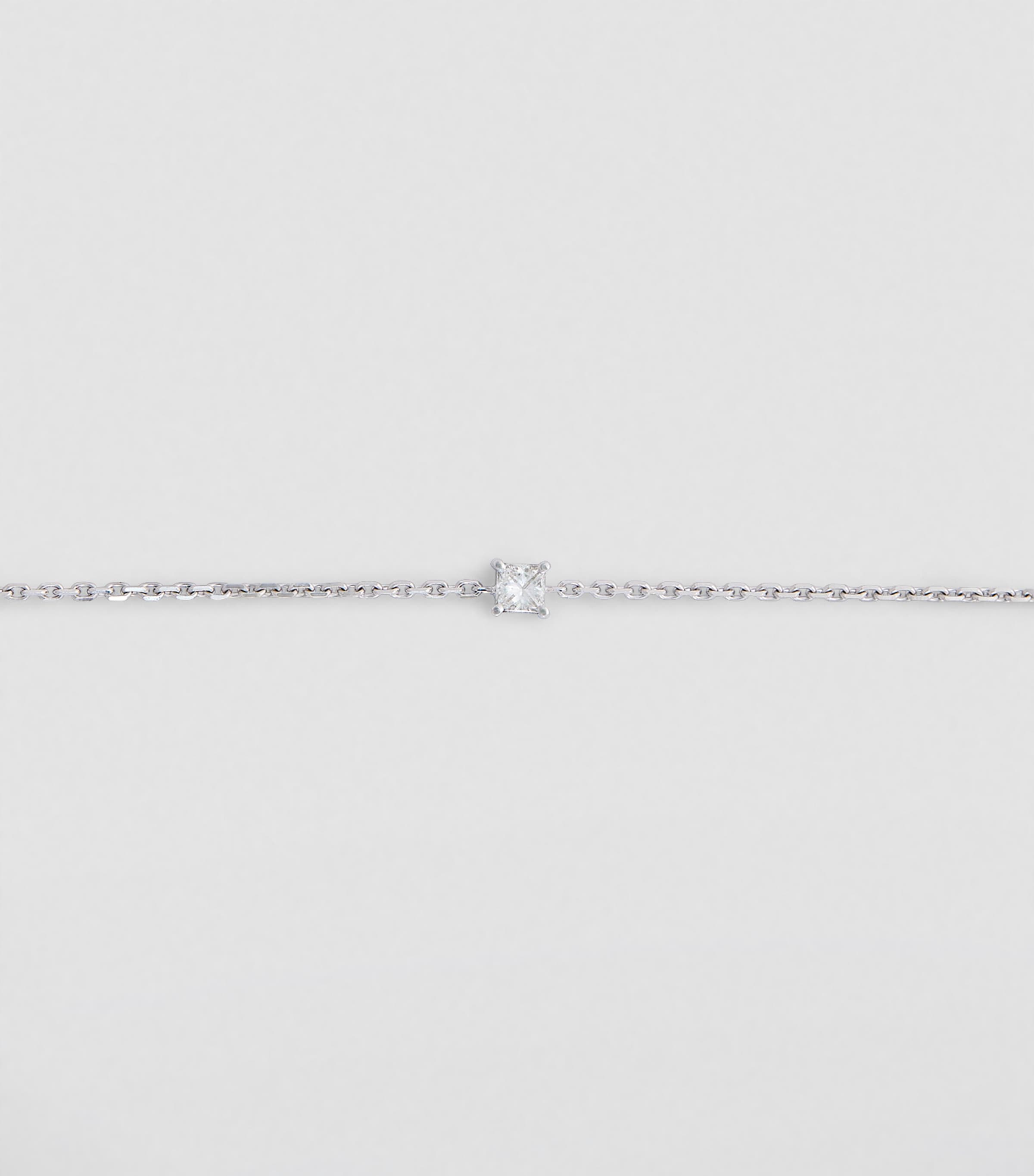 Redline white gold diamond Princesse bracelet, imported from the UK