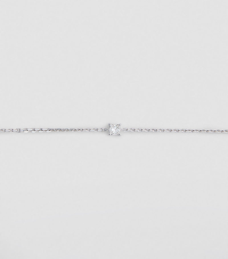 Redline white gold diamond Princesse bracelet, imported from the UK