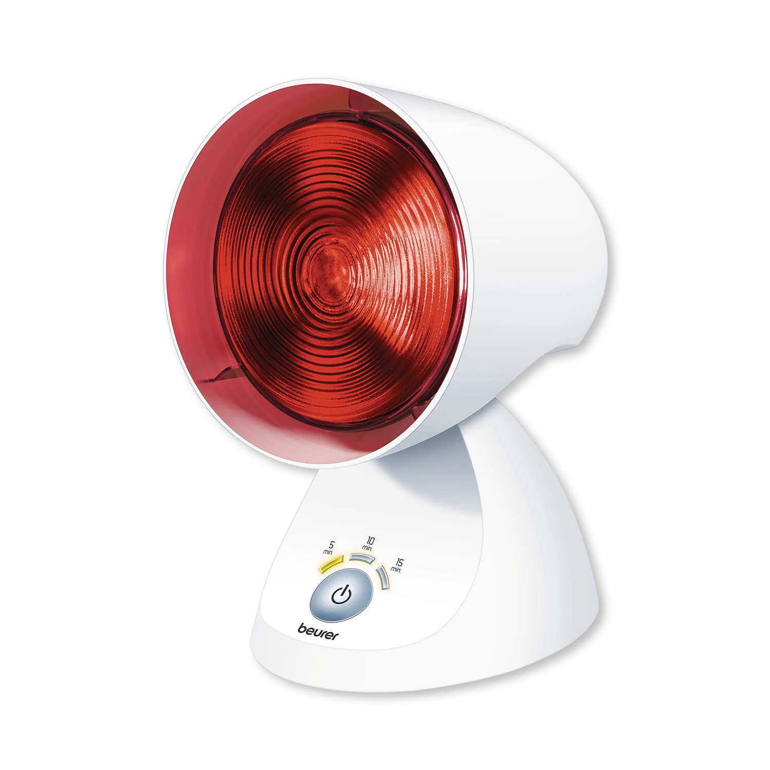 Beurer IL35 white infrared lamp with digital timer, imported from the UK