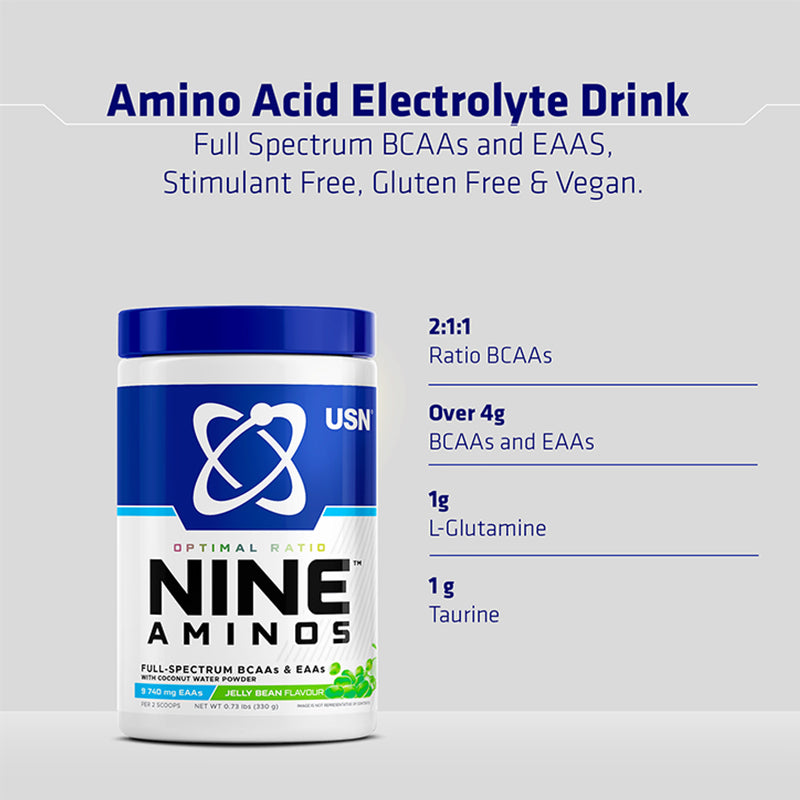 USN amino acid supplement jelly bean 330g (British brand)