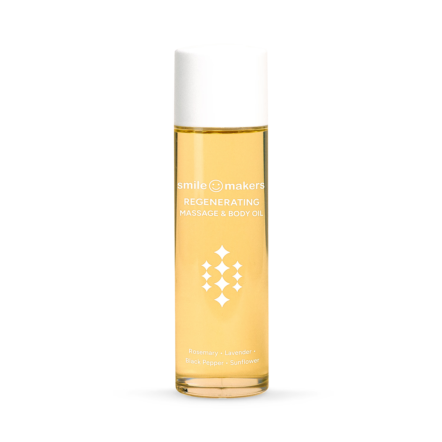 Smile Makers body massage oil rosemary lavender 100ml, UK version