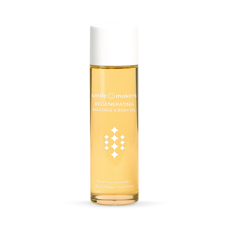 Smile Makers body massage oil rosemary lavender 100ml, UK version