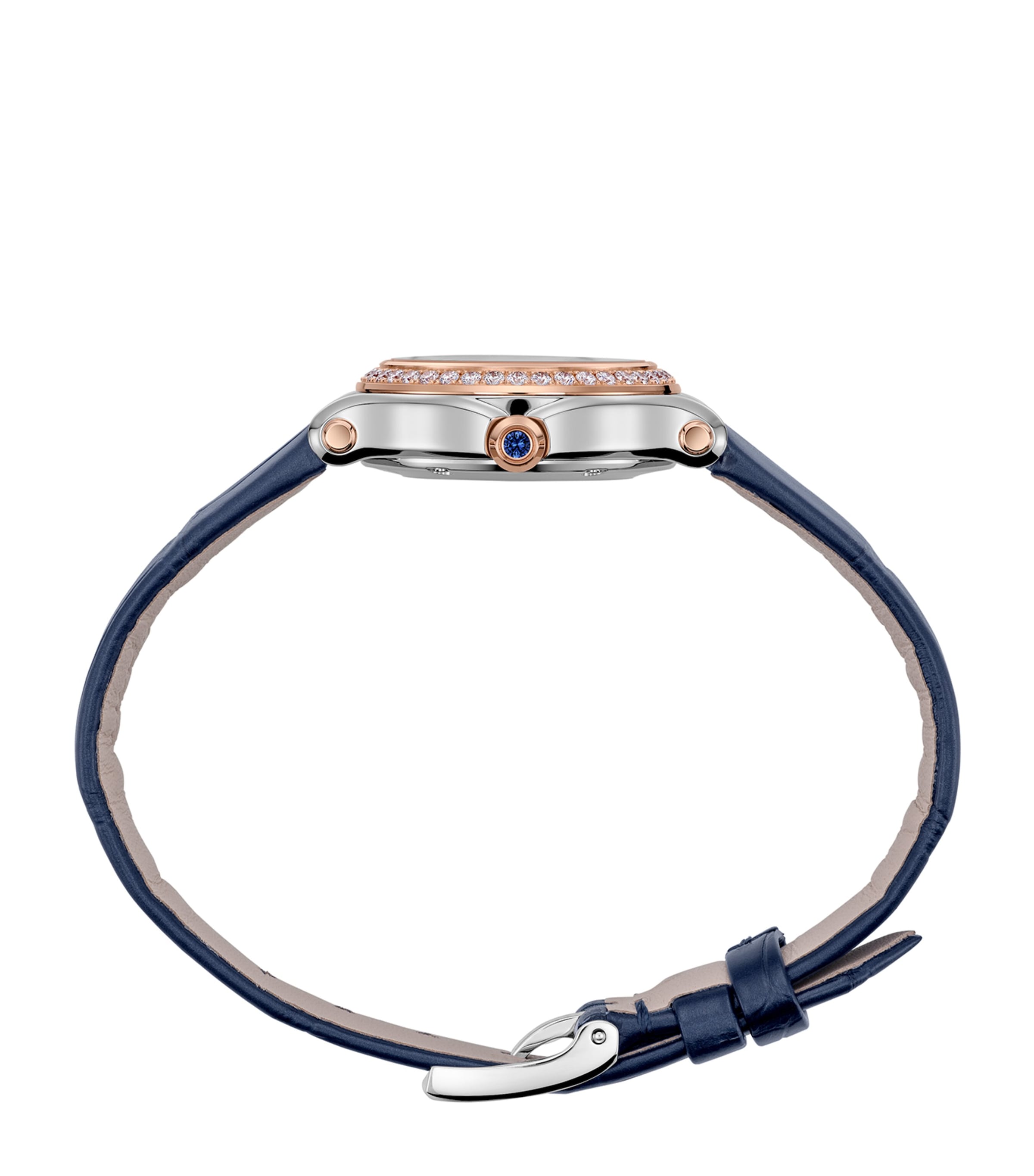 Chopard Happy Sport rose gold diamond watch 25mm, UK version