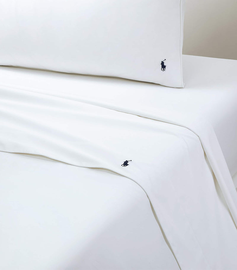 Ralph Lauren Polo Player Super King bed sheet 270x280cm, imported from the UK