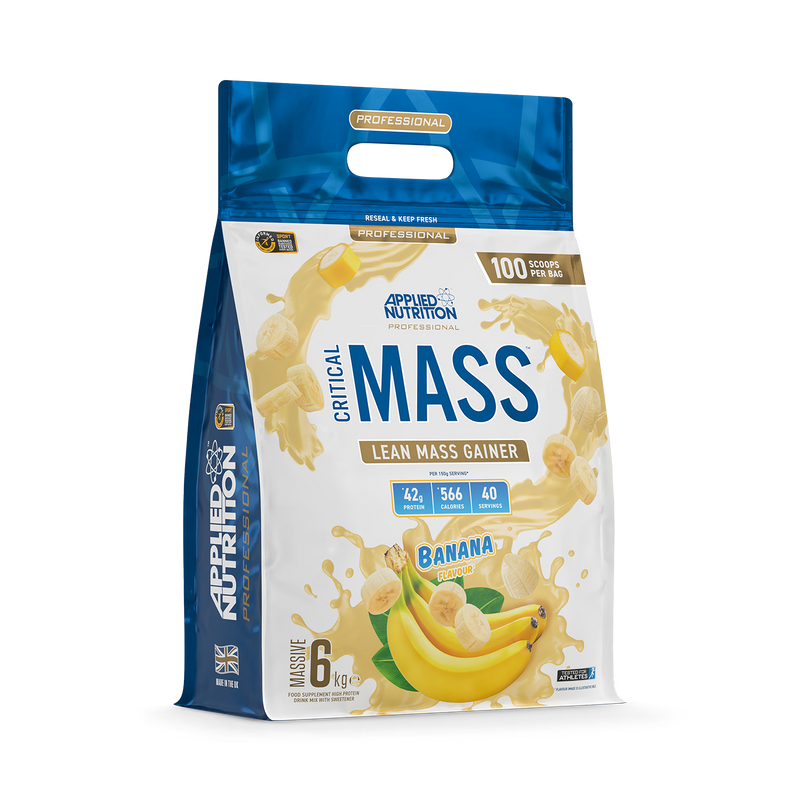 Applied Nutrition Critical Mass Professional banana mass gainer 6kg (British brand)